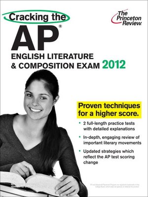 cover image of Cracking the AP English Literature & Composition Exam, 2012 Edition